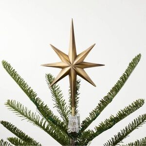 Target Hearth & Hand with Magnolia- 13” Brass Star Tree Topper